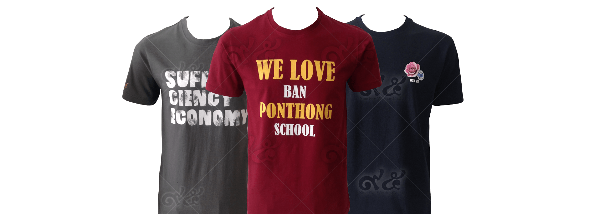 เสื้อยืดพร้อมสกรีน