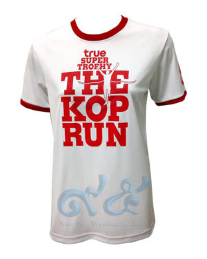 เสื้อยืด-คอกลมขอบแดง-สกรีน-true-super-trorhy-the-kop-run-สีแดง