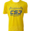 เสื้อยืดคอกลมสกรีน-cs3-battery-สีเหลือง