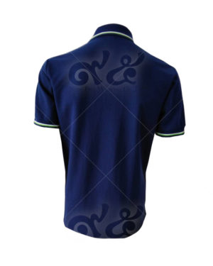 เสื้อโปโล-สี-กรมท่า-คอปก-แขนจั้ม-ขลิป-ขาว-เขียว-ด้านหลัง-polo-17