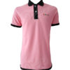 เสื้อโปโล-สีชมพู-คอปก-แขนจั้ม-สาบ-ชายเสื้อ-สีดำ-polo-32