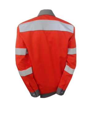 ยูนิฟอร์ม-เสื้อช็อปแขนยาว-สีแสด-แขนติดแทบขาว-ด้านหลัง-06