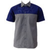 ยูนิฟอร์ม-เสื้อช็อปแขนสั้น-ตัดต่อ-สี-กรม-เทาเข้ม-มีกระเป๋า-18