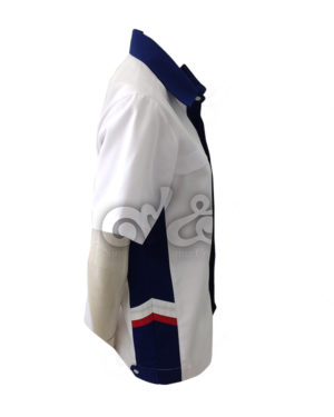 ยูนิฟอร์ม เสื้อช็อปแขนสั้น-ตัดต่อสาบคอปก-ข้างลำตัว-น้ำ-เงิน-ชุดสีขาว-ด้านข้างตัดต่อ-17