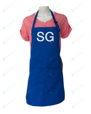 ผ้ากันเปื้อน-สีน้ำเงิน-สกรีนกลางอก-มีกระเป๋า-apron-09