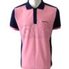 เสื้อโปโล-tc-สีชมพู-แขนปล่อยปลายชมพู-ตัดต่อ-แขน-ไหล่-ข้างลำตัว-สีกรมเข้ม-ปก-สาบ-กรมเข้ม-polo-43