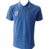 เสื้อโปโลสีฟ้า-tc-ปักอกขวา-คอปกขลิบ-2-เส้น-สีขาว-แขนจั๊มครึ่งแขน-ทอ-2-สี-polo-84