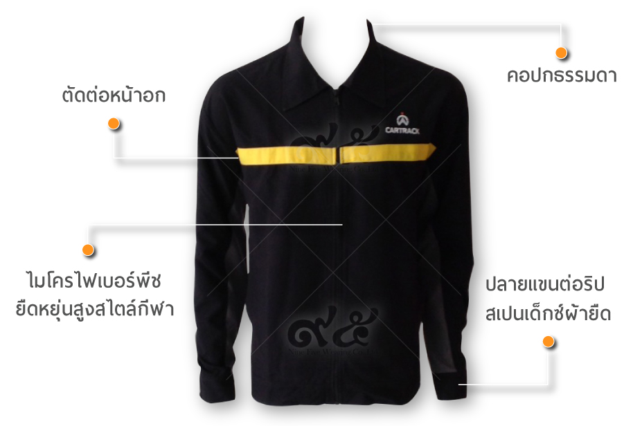 เสื้อแจ็คเก็ต-ชุดกีฬา-ไมโครพีช-ตัดต่อหน้าอก