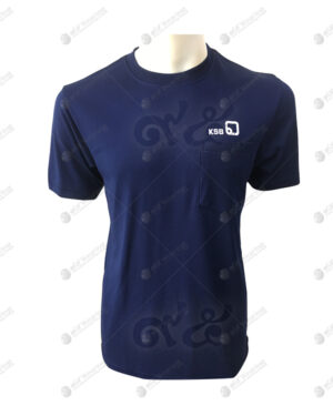 เสื้อคอกลม สีกรม สกรีน no.93