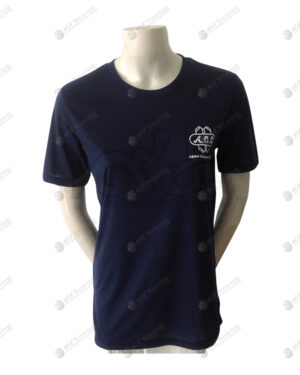 เสื้อยืดคอกลม สีกรมน้ำเงิน สกรีน no.47