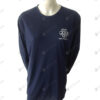 เสื้อยืดคอกลม สีกรมน้ำเงิน แขนยาว สกรีน no.47