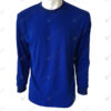เสื้อยืดคอกลม แขนยาว สีน้ำเงิน แขนจั๊ม no.90